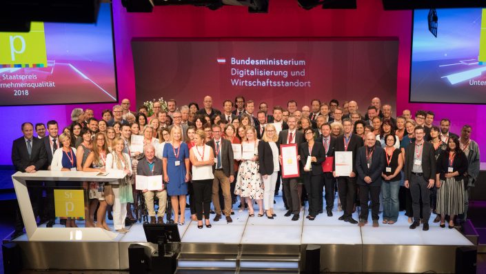 qualityaustria Winners Conference und Verleihung Staatspreis Unternehmensqualitaet